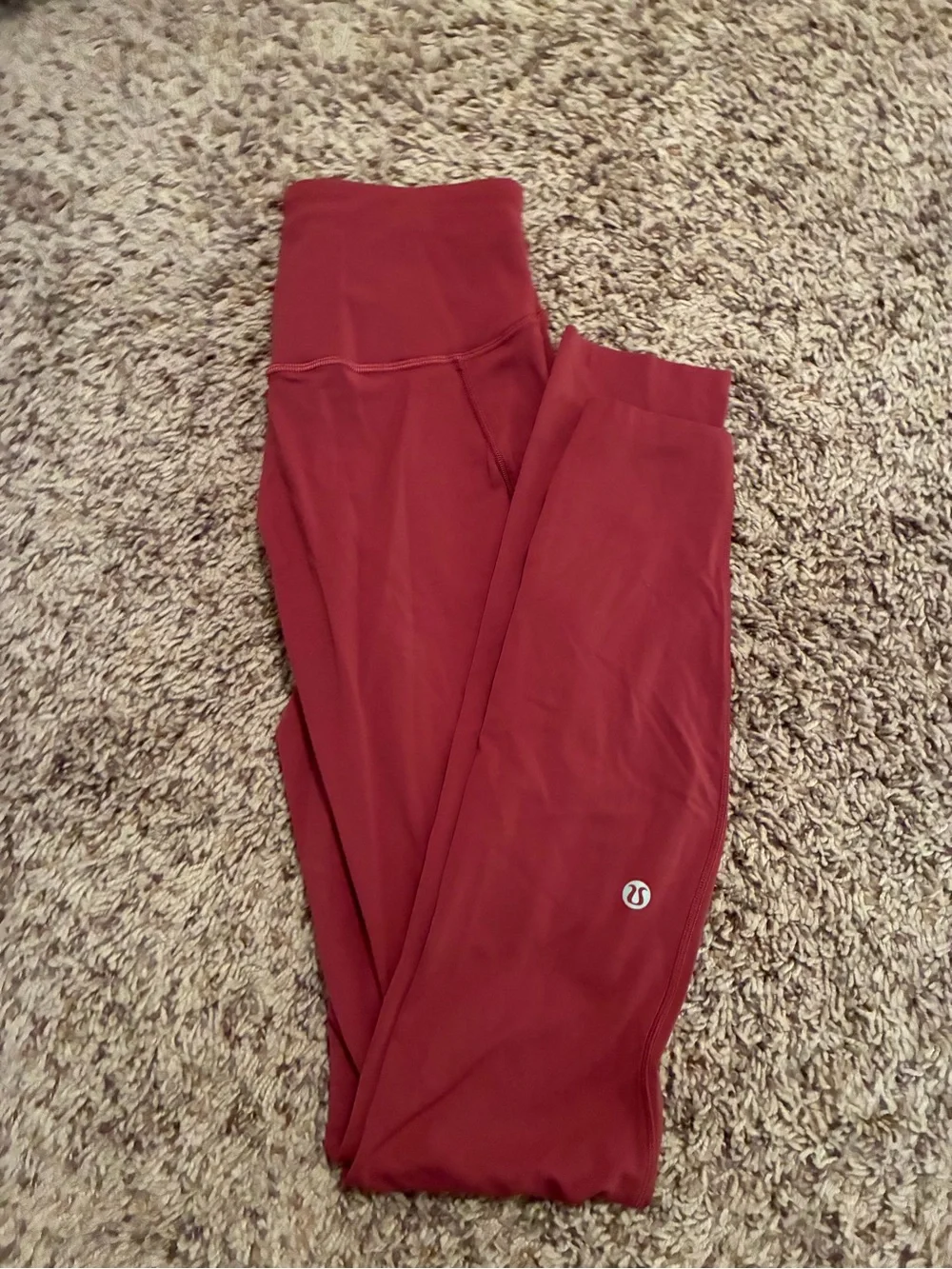 lululemon athletica High-Rise Wine Red Leggings